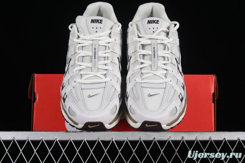 Nike P-6000 Retro Casual Sport Dad Shoes with Layered Design and Lightweight Body - HF0728-201