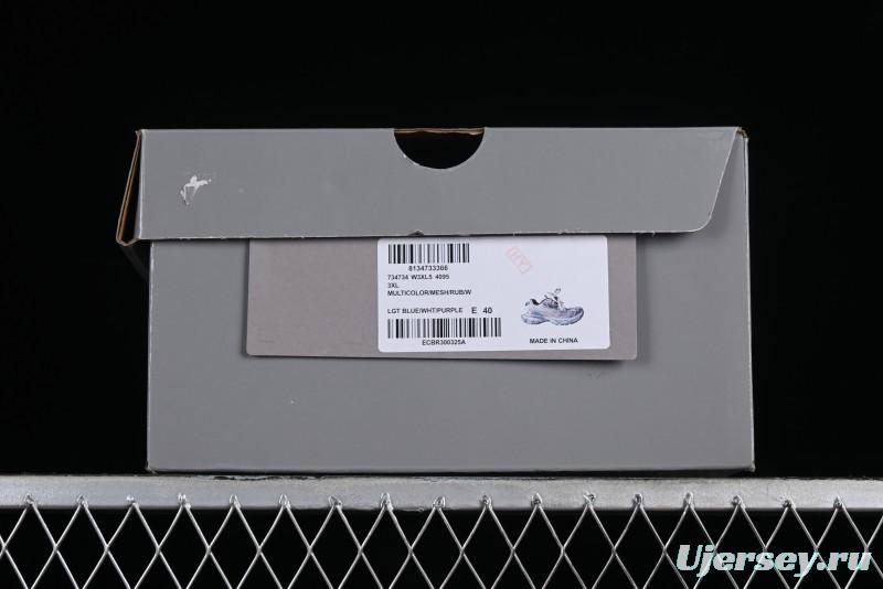 Balenciaga Phantom Sneaker 10th Generation Trend Running Shoes with Transparent Heel Strap - W3XL54095