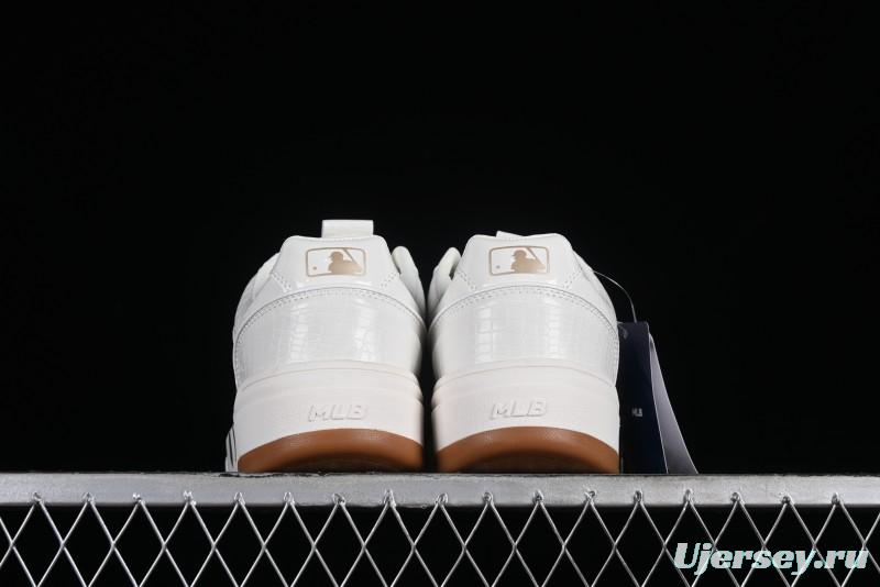 MLB Chunky Liner Metal Senior Series Lightweight Platform Casual Sneakers with 6cm Height Increase - 3ASXCLX4N50WHS