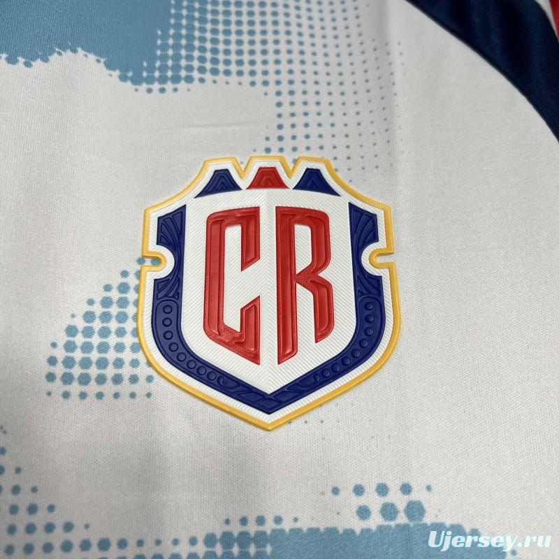 2024 Costa Rica Away White Jersey