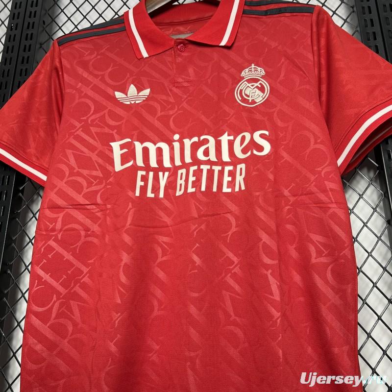 24/25 Real Madrid Red Jersey