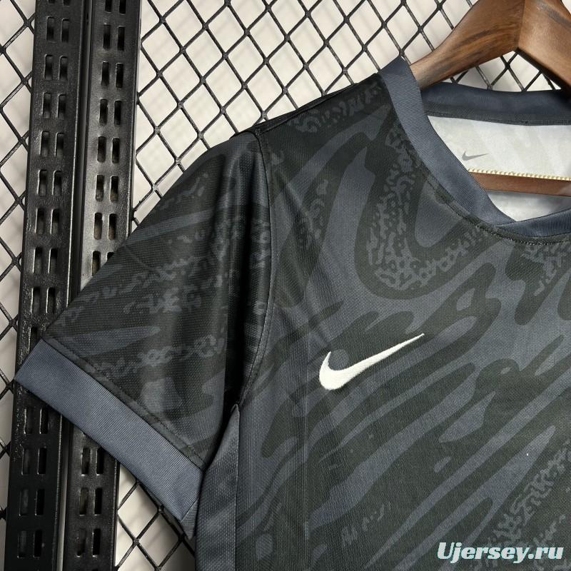 2024 Portugal Euro Black Goalkeeper Jersey