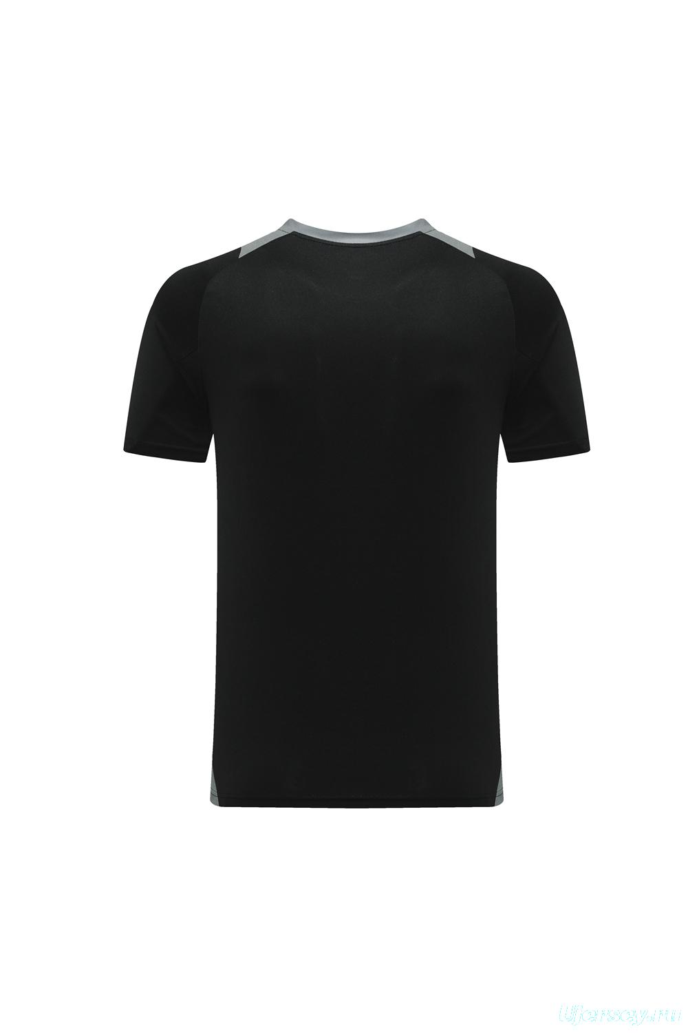 24/25 Adidas Black Short Sleeve Jersey+Shorts