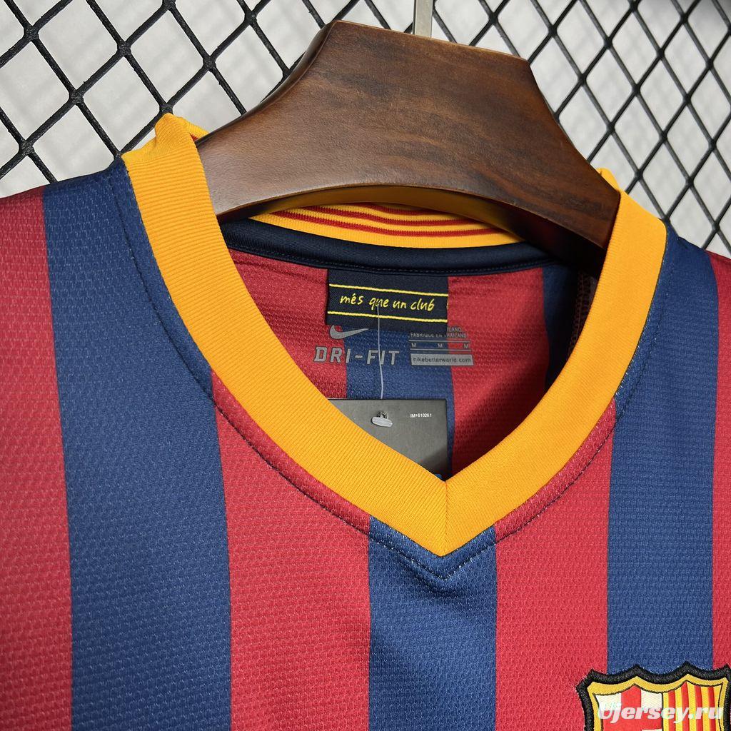 Retro 13/14 Barcelona Home Jersey