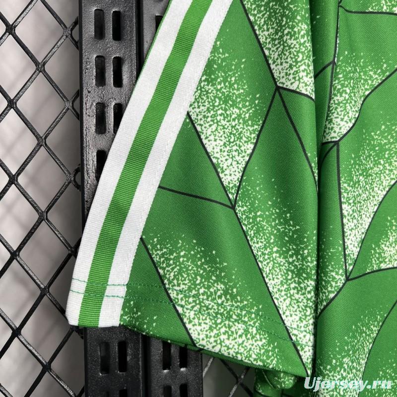 Retro 1990 Germany Away Green Jersey