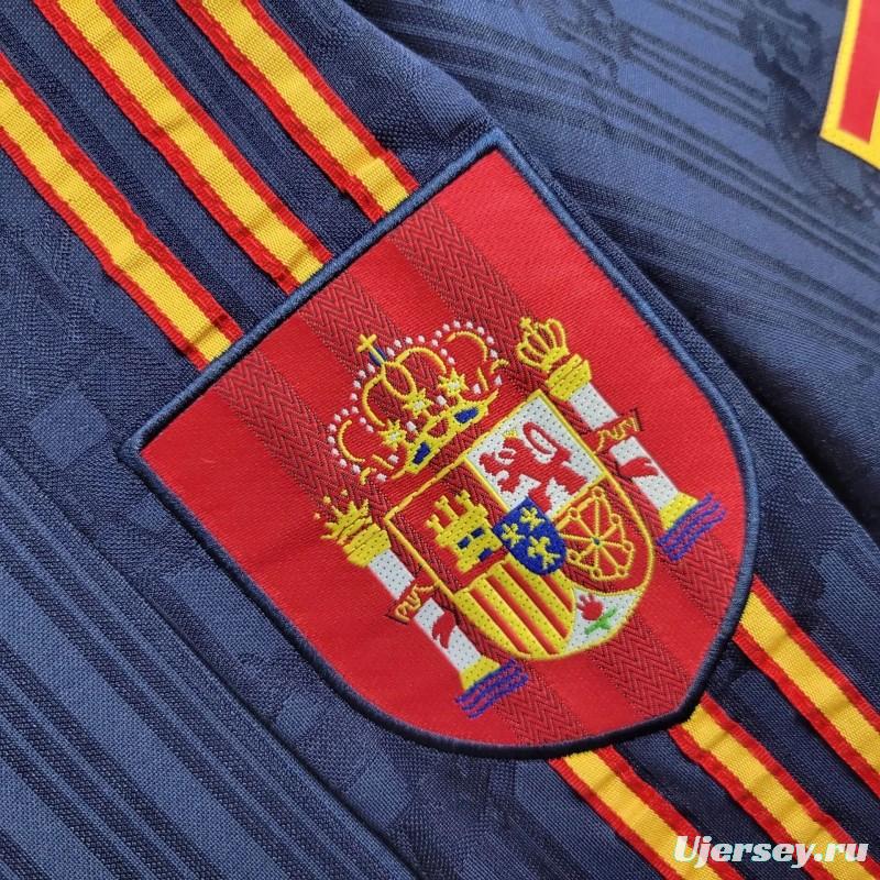 Retro 1996 Spain Away Jersey