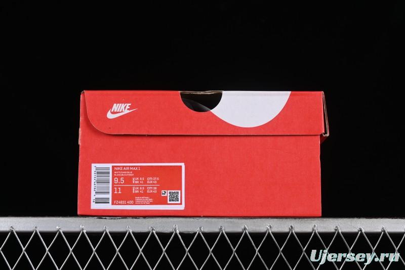 Nike Air Max 1 Retro Running Shoes with Half-Sole Air Cushion - FZ4831-400