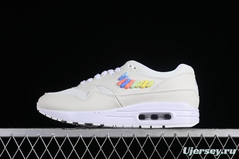 Nike Air Max 1 Retro Running Shoes with Half-Sole Air Cushion - FN4782-100