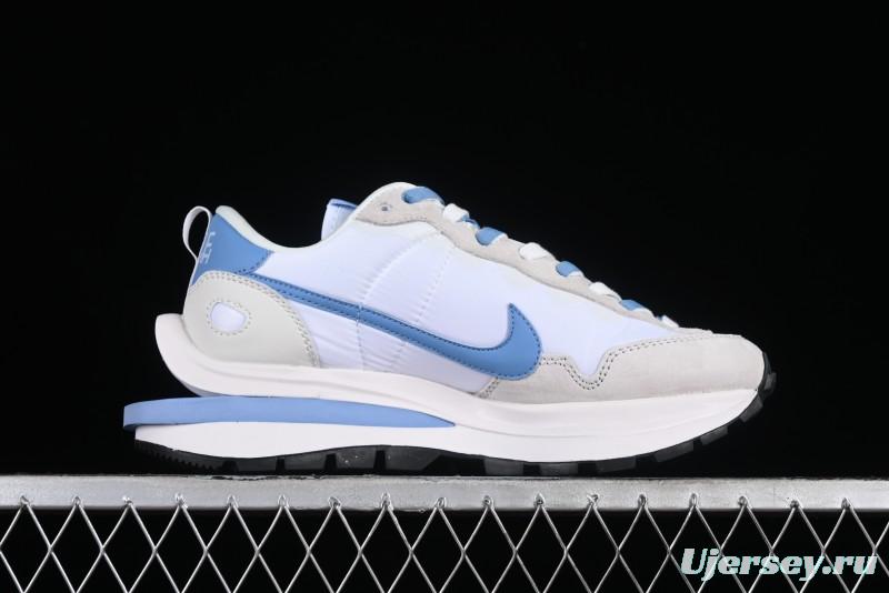 Nike Sacai VaporWaffle 3.0 Deconstructed Sneakers with Overlapping Swoosh and Double Tongue - DD1875-101