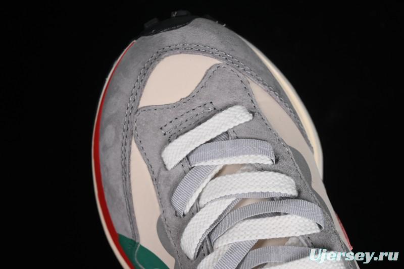 Nike Sacai VaporWaffle 3.0 Deconstructed Sneakers with Overlapping Swoosh and Dual Tongue - DD1875-107