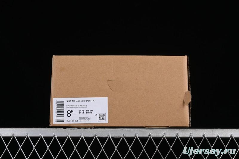 Nike Air Max Scorpion FK Running Shoes with Full-Length Next-Gen Air Cushion - HJ3487-001