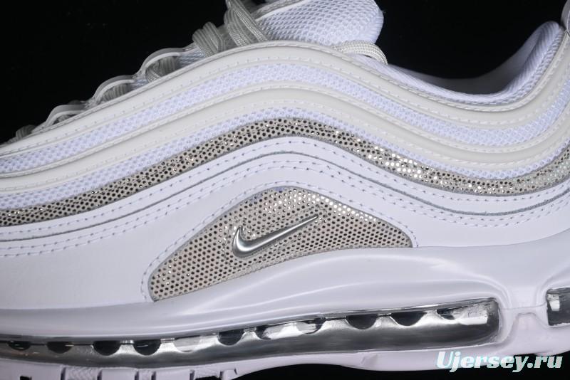 Nike Air Max 97 Retro Running Shoes with Full-Sole Air Cushion - FQ8889-100