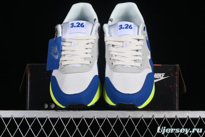 Nike Air Max 1 Premium Retro Running Shoes with Half-Sole Air Cushion - HF2903-100