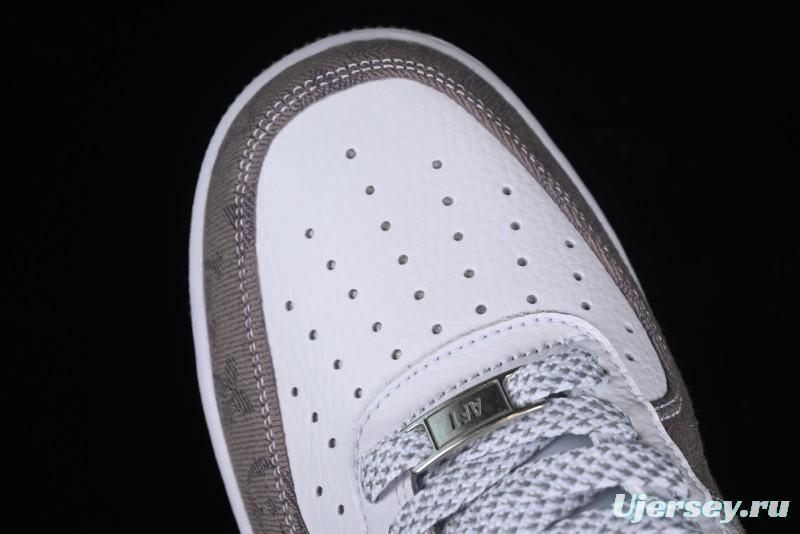 Nike Air Force 1 '07 Low Custom Casual Sneakers with Full-Length Air Cushion - CW2288-111