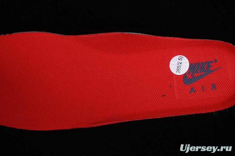 Nike Air Force 1 '07 Low White Blue Red Casual Shoes - CZ9164-100