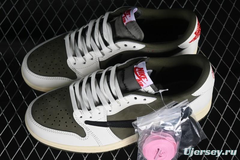 Nike Travis Scott x Air Jordan 1 Low OG Retro Sneakers DM7866-200