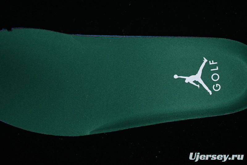 Nike Air Jordan 1 Low Golf Shoes Grey White Green - DD9315-112