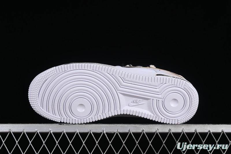 Nike Air Force 1 '07 Low Custom Anime Themed Hand-Painted Swoosh Strap Low-Top Casual Sneakers - ZH0316-013