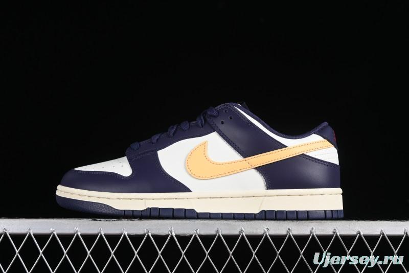 Nike Dunk Low Retro Navy Blue SB Low-Top Casual Skate Shoes - FV8106-181