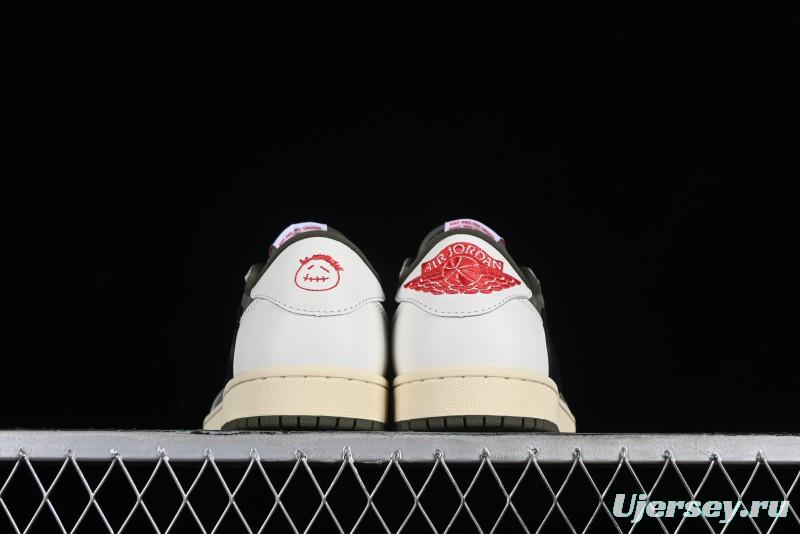 Nike Travis Scott x Air Jordan 1 Low OG Retro Sneakers DM7866-200