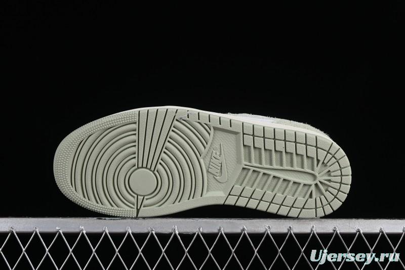 Nike Air Jordan 1 Low AJ1 Apple White Green Low-Top Lifestyle Basketball Shoes - FN5214-131