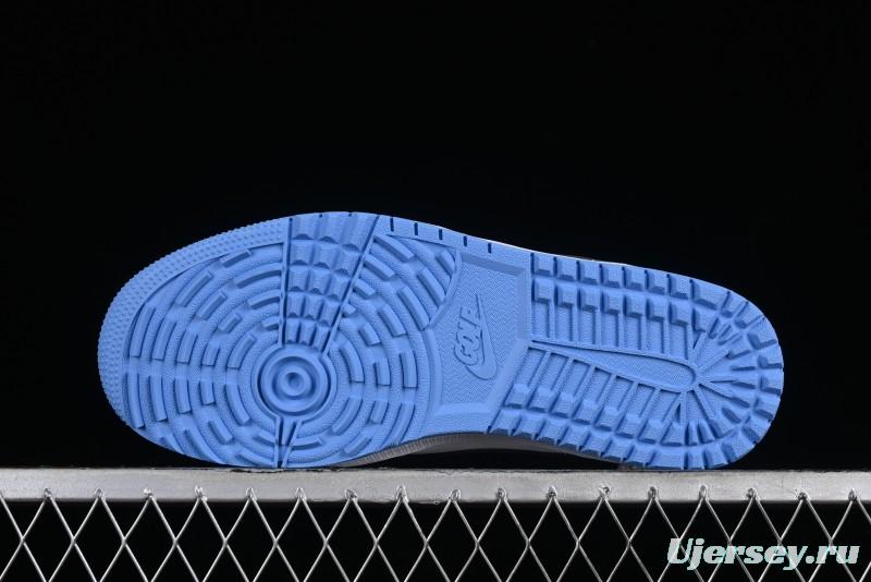 Nike Air Jordan 1 Mule Golf Shoes with University Blue Colorway - FJ1214-400