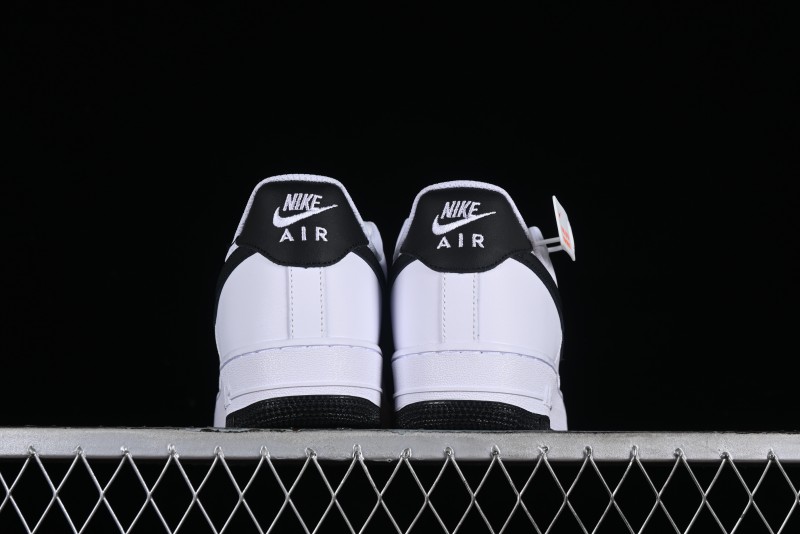 Nike Air Force 1 '07 Low Casual Sneakers in Black and White - FQ4296-101