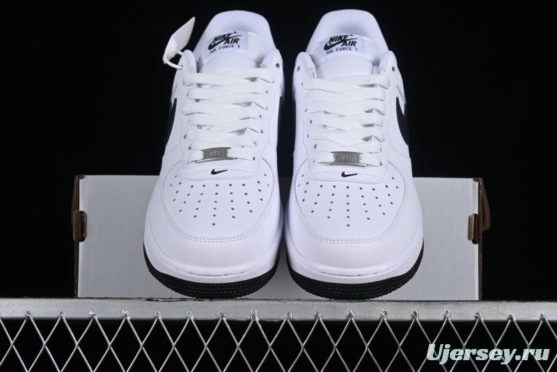 Nike Air Force 1 '07 Low Casual Sneakers in Black and White - FQ4296-101