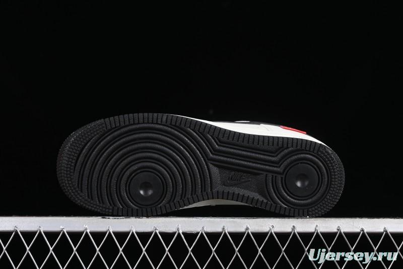 Supreme x Nike Air Force 1 '07 Low Casual Skate Shoes with Zoom Air Cushion - HD1968-009