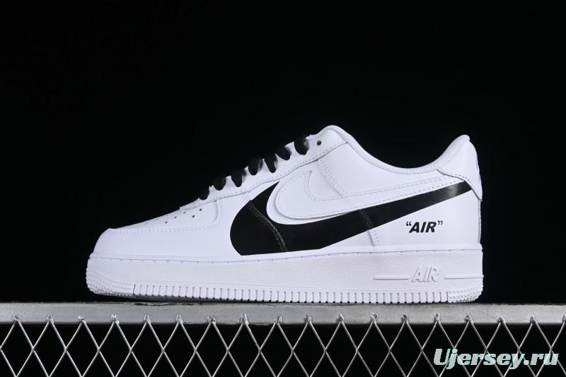 Nike Air Force 1 '07 Low Casual Sneakers with Double Swoosh Design - DD8959-100