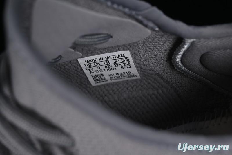 Adidas Yeezy 350 Boost V2 Running Shoes with Space Ash Colorway - IF3219