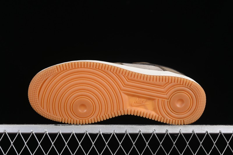 Nike Air Force 1 '07 Low LV Collaboration - Light Brown Casual Sneakers - BA8806-224