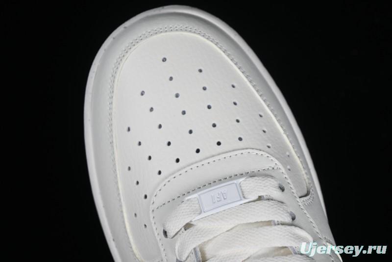 Nike Air Force 1 '07 Low Casual Sneakers in White Green - DV3808-106