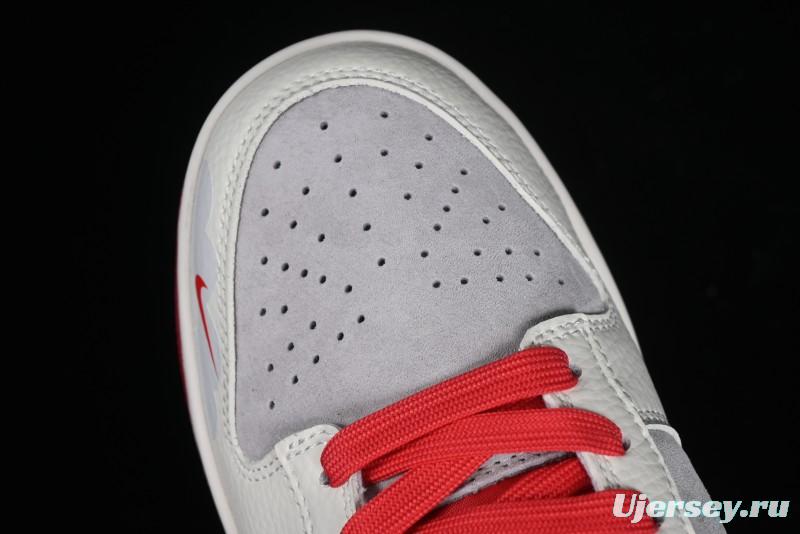 Nike SB Dunk Low Chinese New Year Limited Edition - Lucky Red Anniversary Custom Low-Top Casual Sneakers - CR8033-506