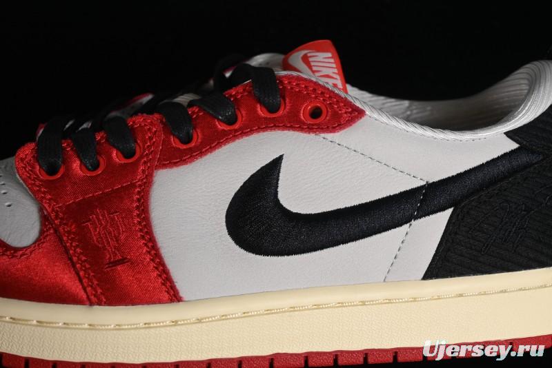 Nike Trophy Room x Jordan 1 Low OG "Away" Casual Sneakers - FN0432-100