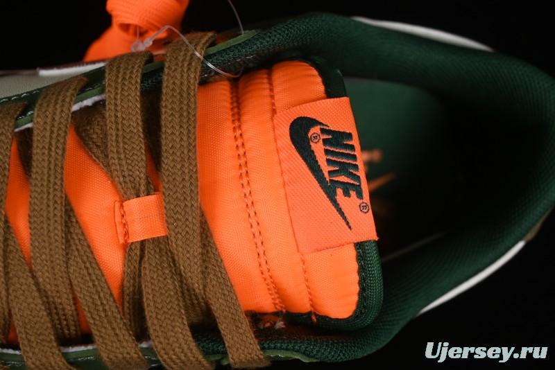 Nike Dunk Low Panda Prank Street Racing Lightyear Distressed SB Strap Low-Top Casual Sneakers - DD1391-300