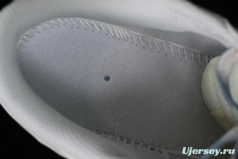 Supreme x Nike SB Dunk Low Anniversary Edition White Grey Customized Low-Top Casual Skate Shoes - BB8657-105