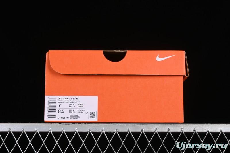 Nike Air Force 1 '07 Low Casual Sneakers with Full-Length Air Cushion - DV3808-102