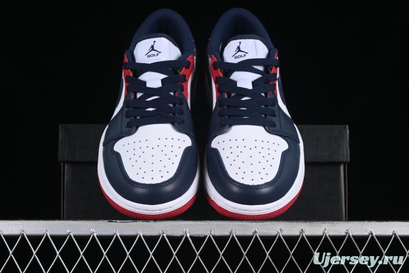 Nike Air Jordan 1 Low Golf Shoes Black Toe - DD9315-113