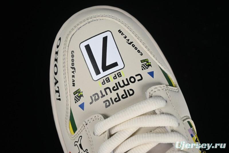 Nike SB Dunk Low Apple Colorway Low-Top Casual Skateboarding Shoes - MU0232-368