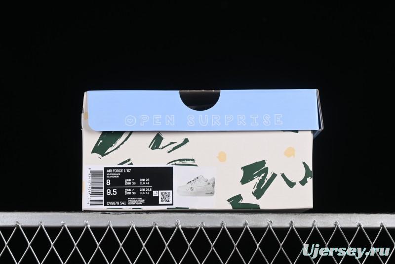 Nike Air Force 1 '07 Low Graffiti Casual Sneakers - CV9879-541