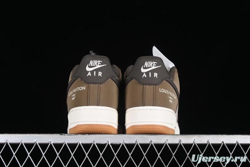 Nike Air Force 1 '07 Low LV Collaboration - Light Brown Casual Sneakers - BA8806-224