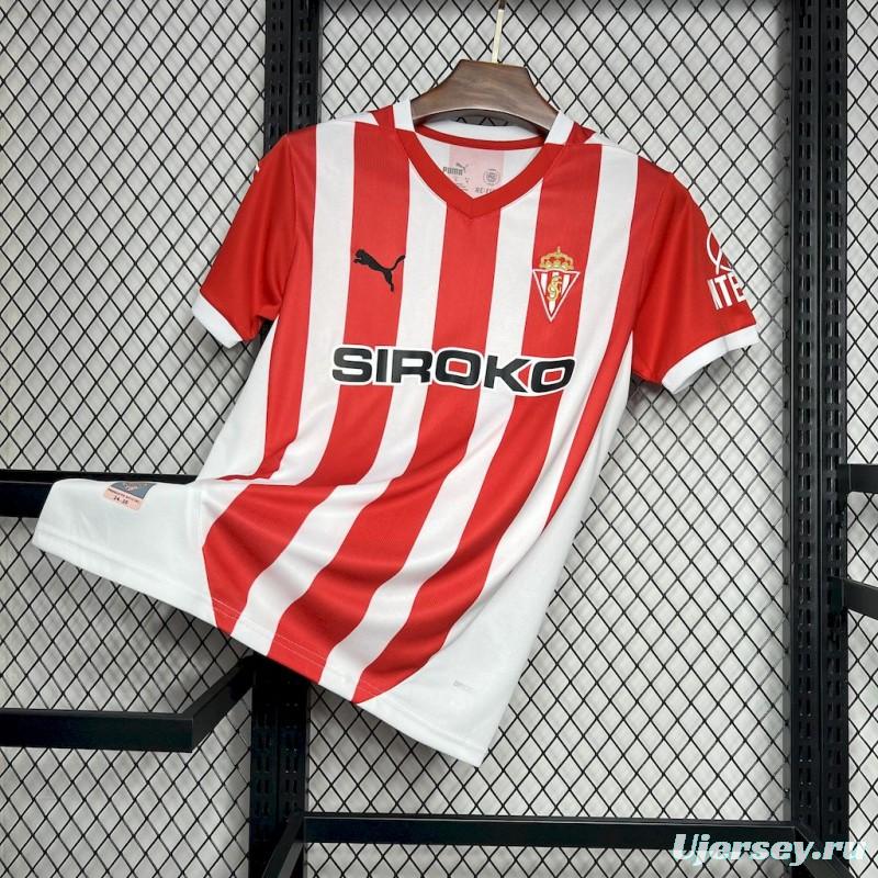 24/25 Sporting De Gijon Home Jersey