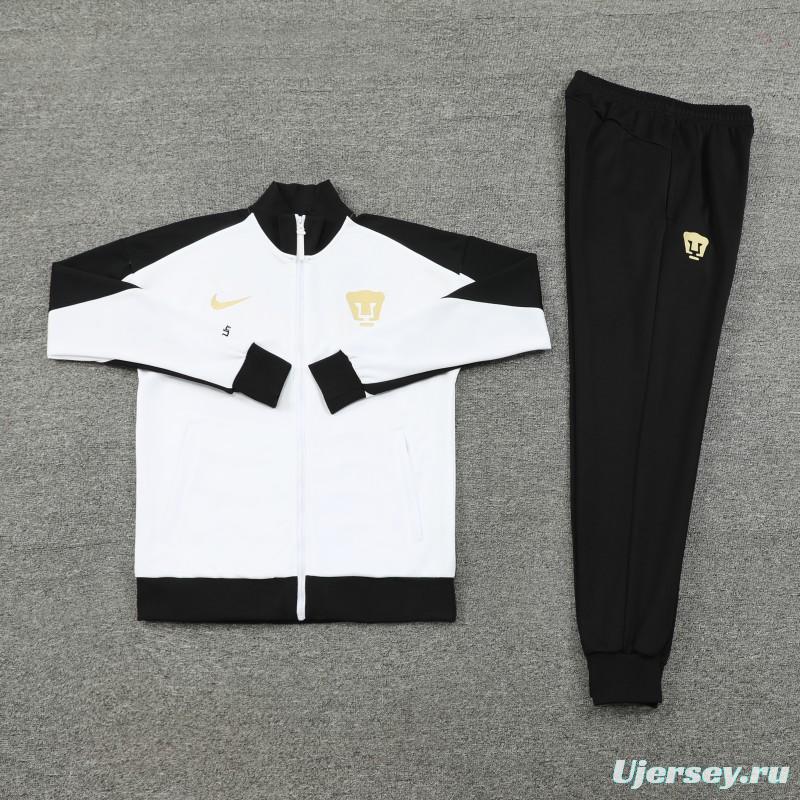 24/25 Club America White Full Zipper Jacket +Long Pants