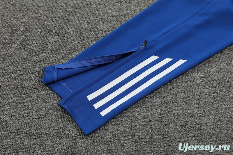 2024 Japan White Half Zipper Jacket+Long Pants