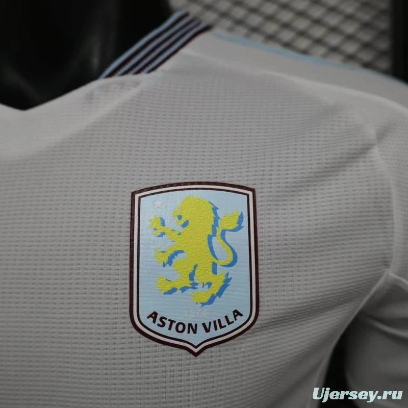 24/25 Player Version Aston Villa Away Jersey