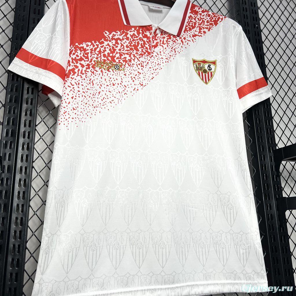 Retro 93/94 Sevilla FC Home Jersey