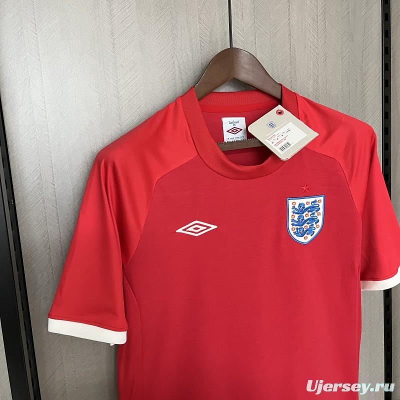 2010 Retro England Away Jersey