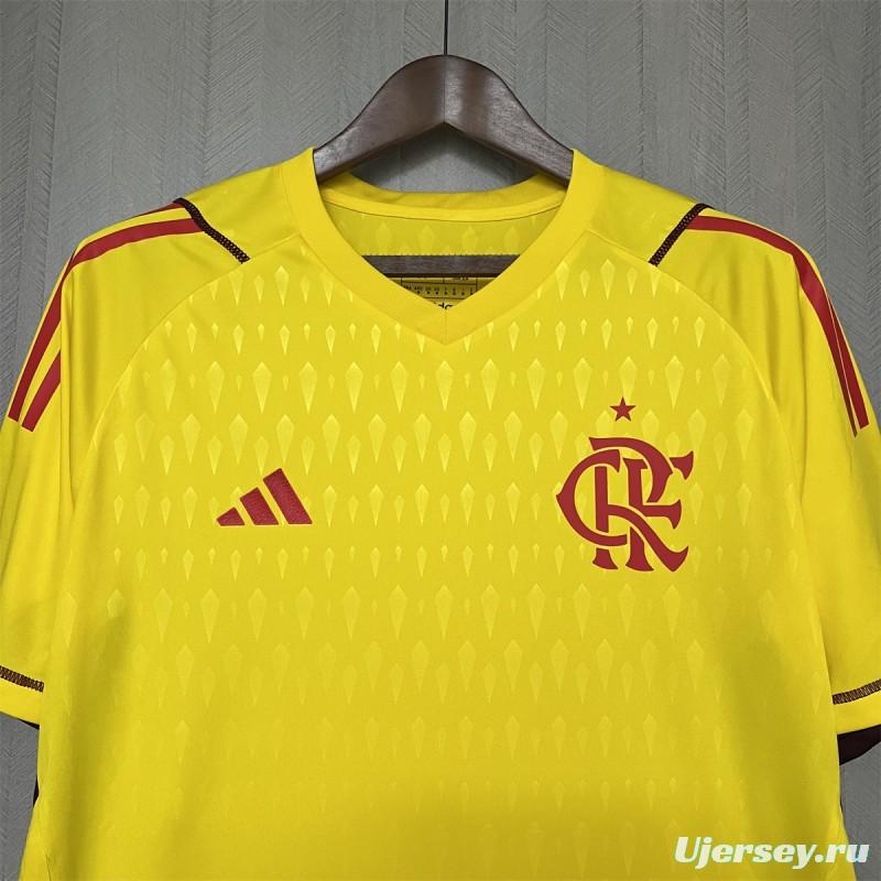 24/25 Flamengo Limited Edition Goalkeeper Yellow Jersey