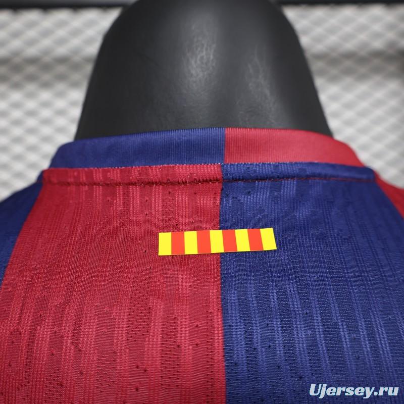 Player Version 25/26 Barcelona Home Leaked Jersey